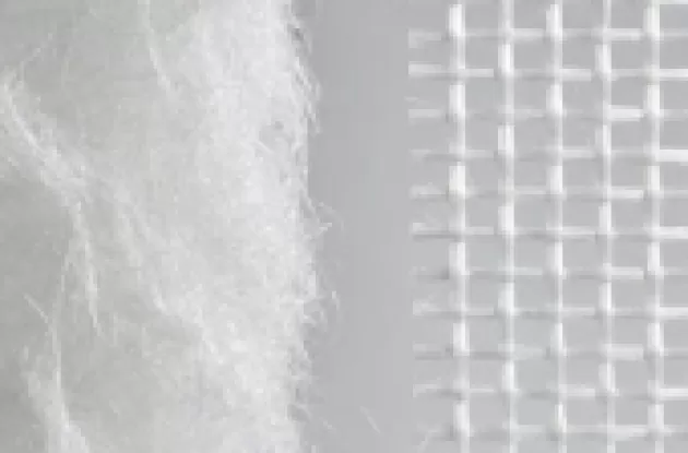 แผ่นไฟเบอร์กลาสกับผ้าไฟเบอร์กลาส